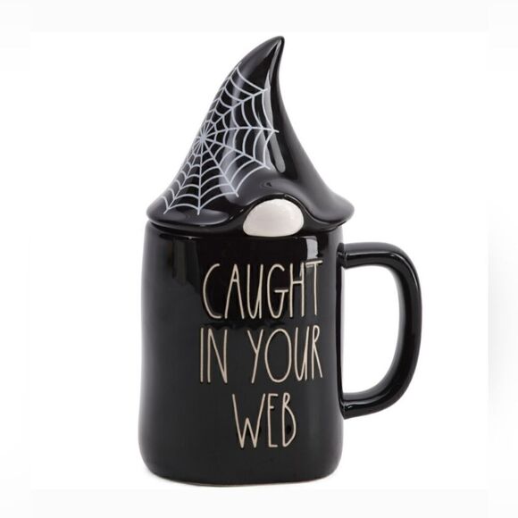Rae Dunn Caught in Your Web Figural Mug - Picture 1 of 3